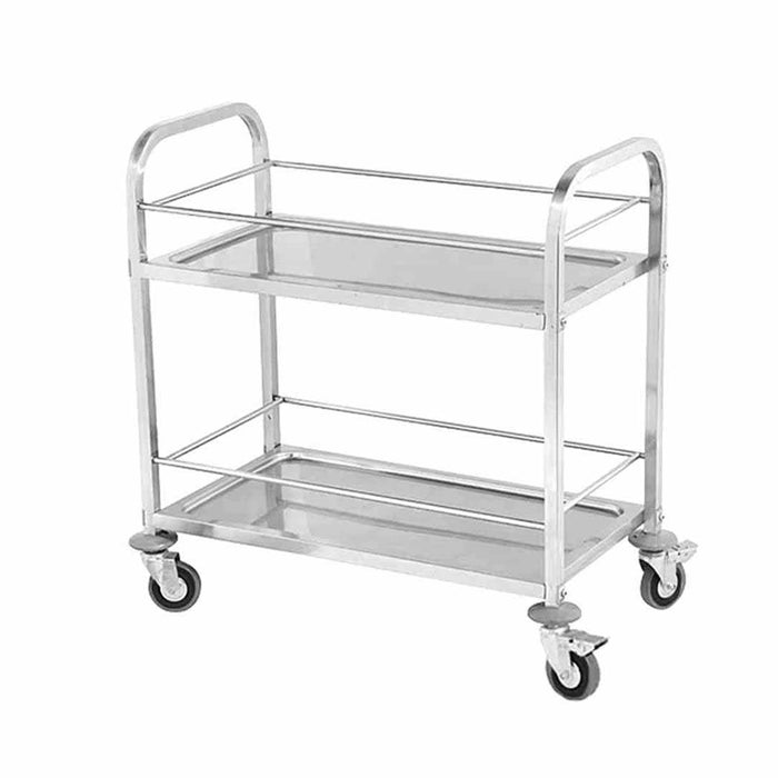 Stainless Steel Trolley 2 tier (750x400x850)