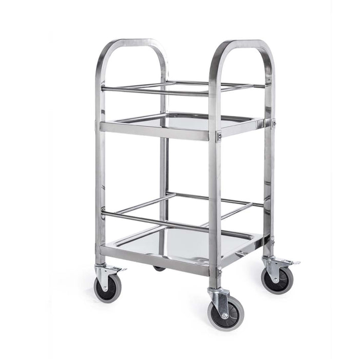 Stainless Steel Trolley 2 tier (500x500x950)