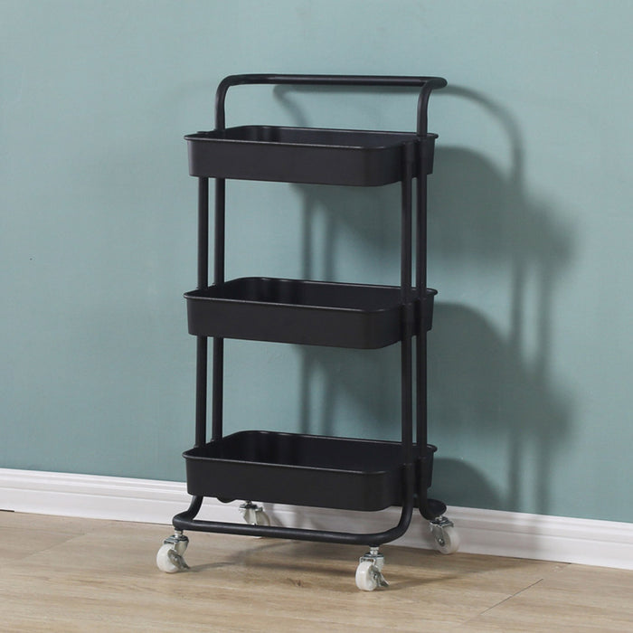 Trolley 3 tier (black)