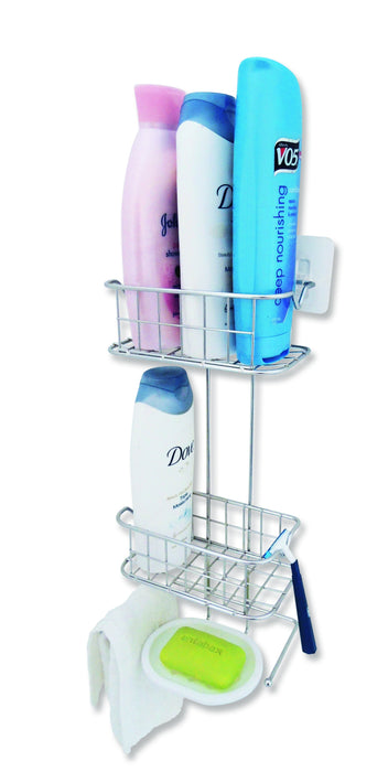 Shower Caddy Small Double (Stainless Steel)