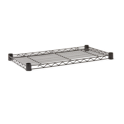 Eurowire Powder Coated Black Shelf (900x350)