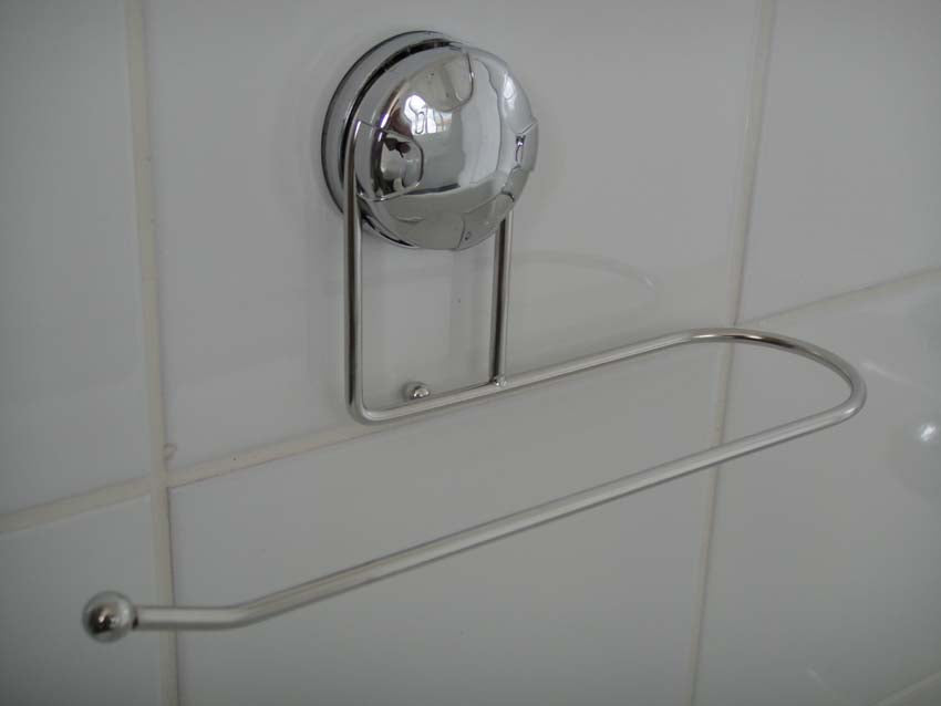 Eurowire Hand Towel Rail (suction or screw) Chrome Plated